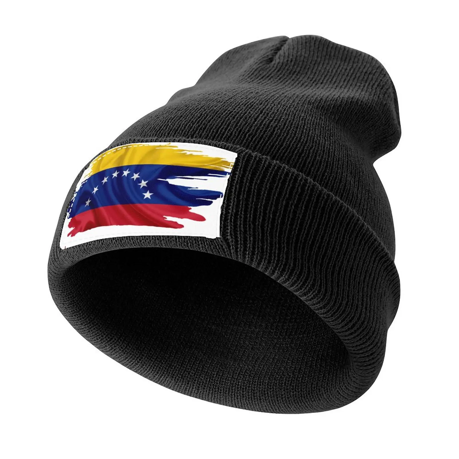 

Venezuela flag Knitted Cap Big Size Hat fashionable Cosplay Girl Men's