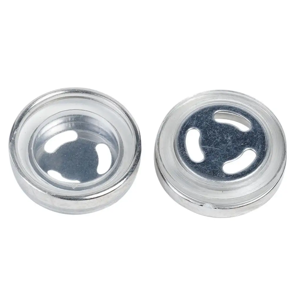 Visor Universal de 18mm para motocicleta, cristal de aceite con sello para bomba de freno, cilindro de freno, cilindro maestro para Scooter