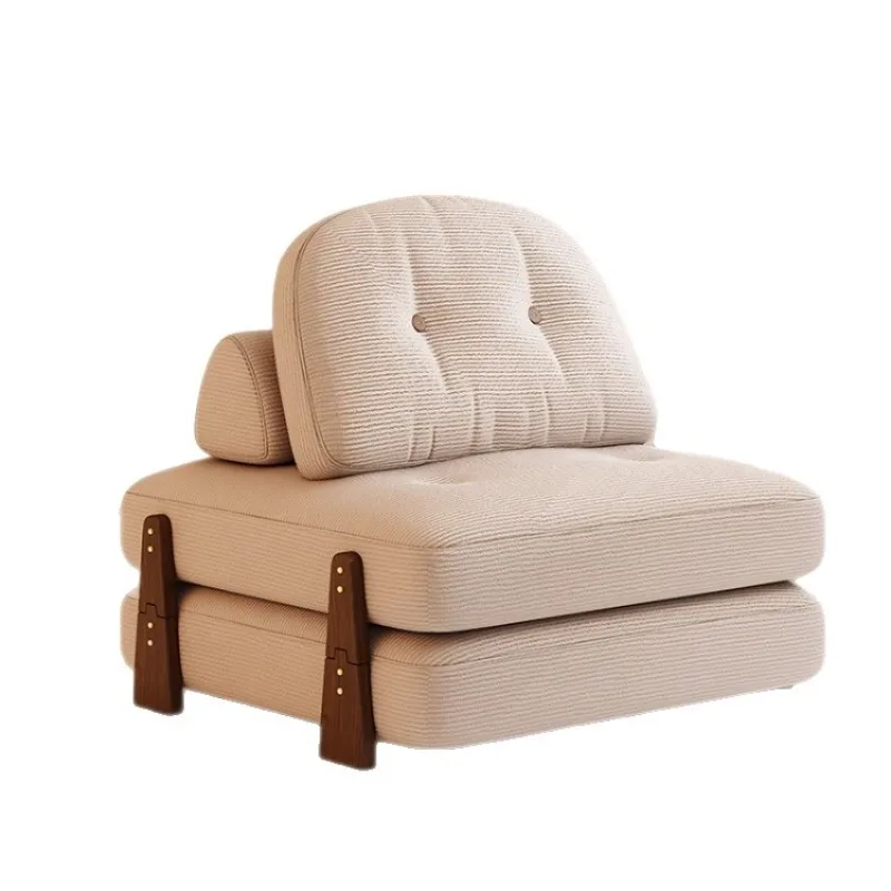 

Dual-purpose lunch break lazy sofa, tatami seat, balcony sitting and sleeping leisure chair, single sofa folding sofa bed