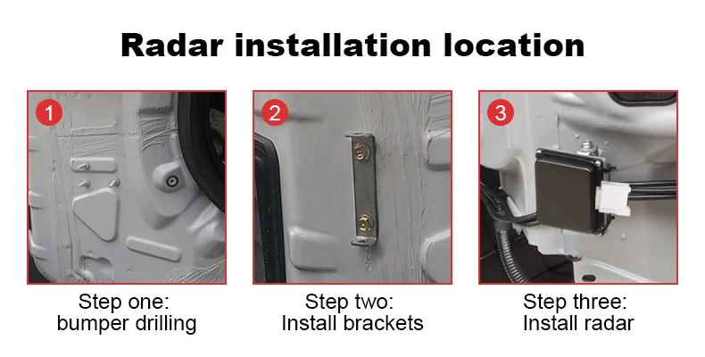 Driintel 79GHz77GHz RCTA AOA Millimeter Wave Radar Blind Spot Detection System BSD BSM BSA Microwave Radar Blind Spot Monitoring