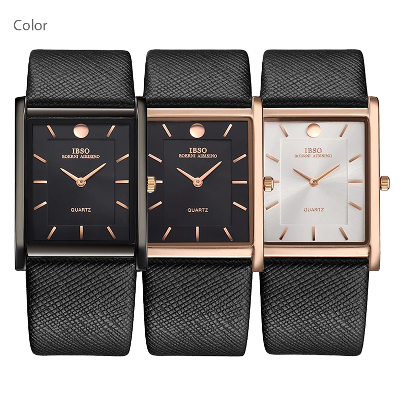 Orologi da polso rettangolari originali maschili grandi marche in pelle impermeabile orologio da polso per ragazzi neri orologi da lavoro di moda abito da uomo,orologio da polso uomo nero,orologio rettangolare