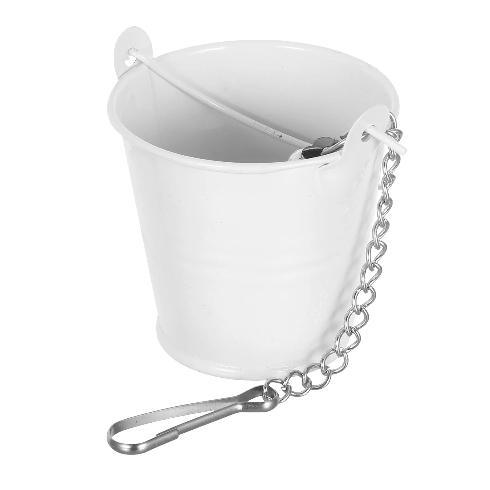 

Bird Cage Food Holder Parrot Feeding Bowl Bell Accessory Enhanced Stimulation Easy Maintenance Small Bird Dishes