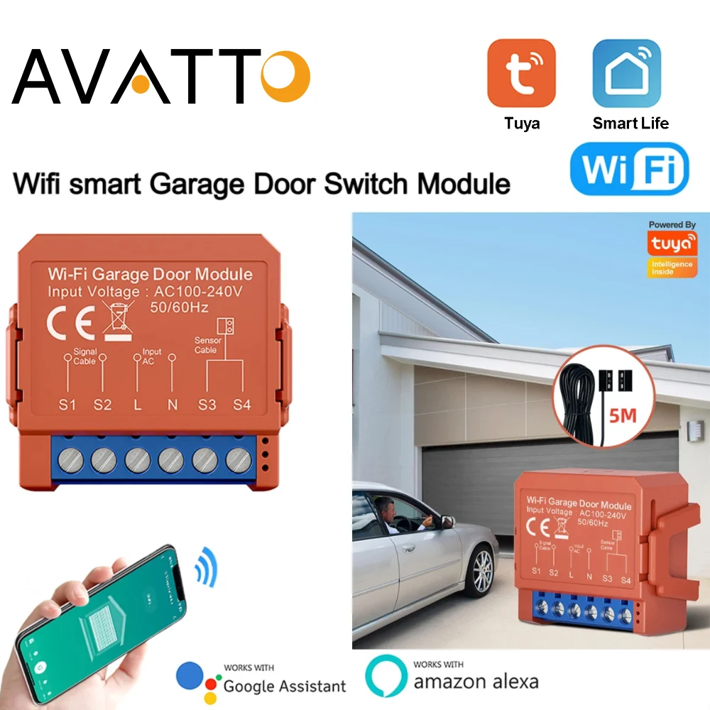 MIUCDA Tuya Remote Control suara & Alexa Google rumah