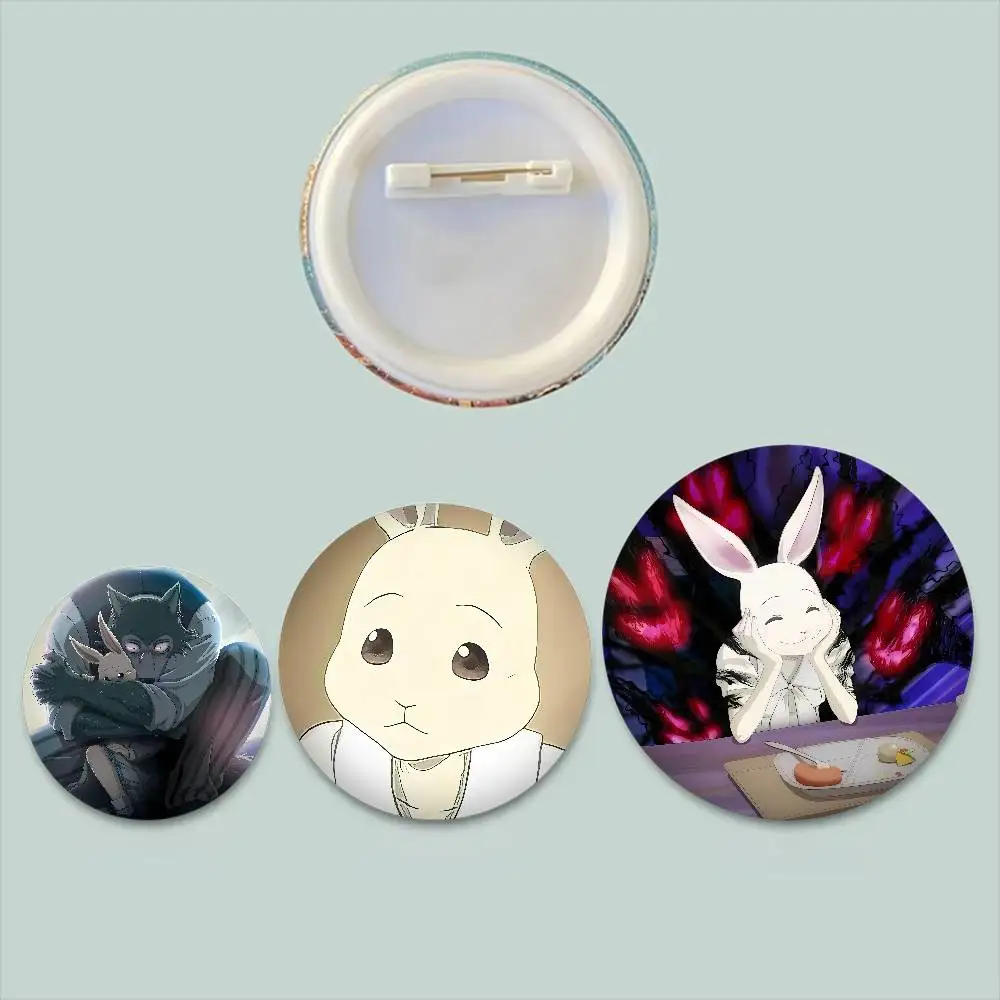 Anime B-Beastars Badges Tinplate Soft Button Pin Brooch Metal Badge Custom Jewelry Accessories Hat Bag Lapel