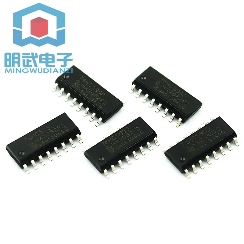 SMD 74HC595D 8-bit Serial RegisteR SOP16 IC Chip SOP-16 595