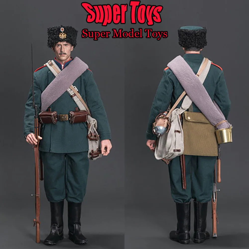 QOTOYS QOM-1037 1/6 Male Soldier Tsarist East Siberian Fourth Division At Port Arthur Clothes Set Fit 12'' Action Figure Toys