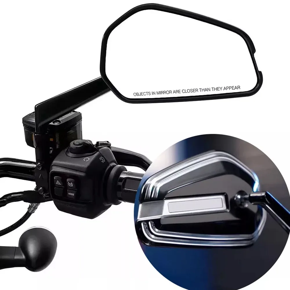 สําหรับPan America 1250 2021- Sportster Sรถจักรยานยนต์Handlebarกระจกมองหลังด้านหลังกระจกมองข้างชุดสําหรับDavidson Night Train