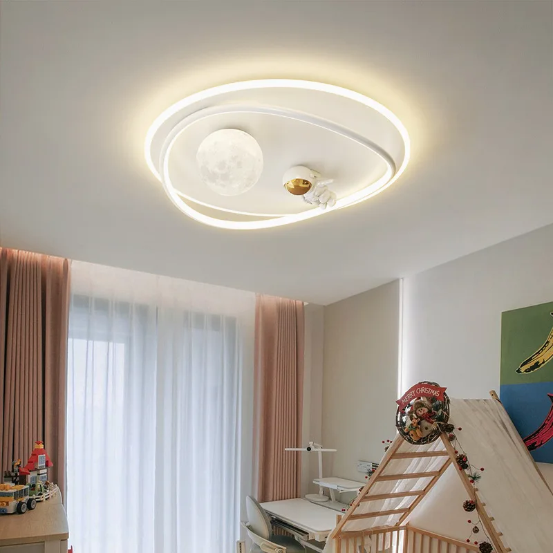 Imagem -06 - Desenhos Animados Led Teto Lâmpada para o Quarto das Crianças Quarto Vivendo Jantar Corredor Decoração de Casa Lustre Iluminação Luminária Brilho