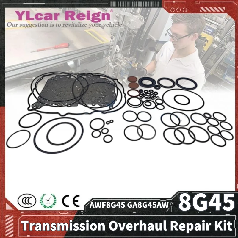 

8G45 AWF8G45 GA8G45AW Automatic Transmission Overhaul Repair Kit Oil Ring Seal Kit Gasket For BMW Volvo Car Accessories