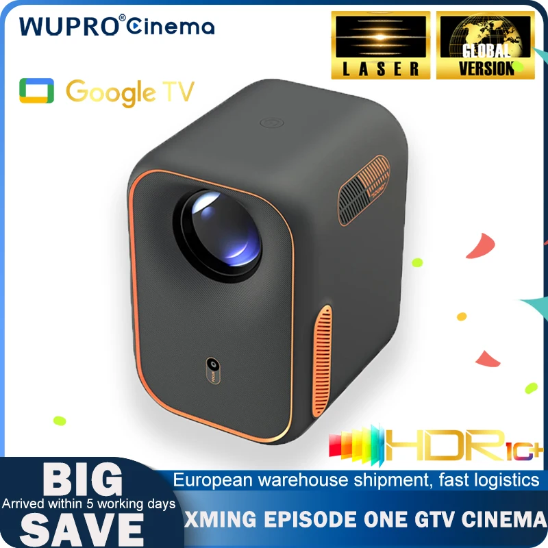 Formovie Episode One Projector Xming Mini Laser Google TV Smart For Home Global Version Theater Portable FHD Outdoor Projectors