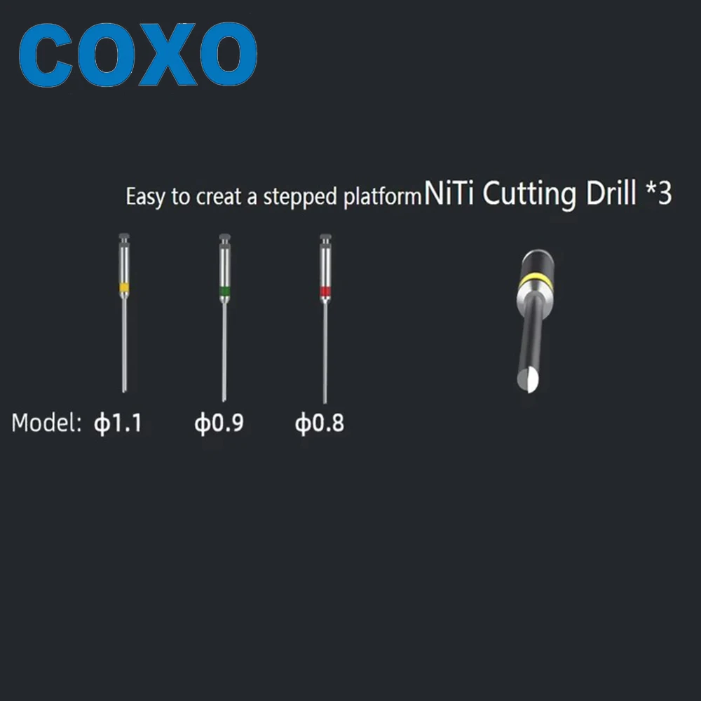 COXO Root Canal Files Removal System Endodontic Treatment Broken Files Instrument Endo File and anti-fracture Dentist Tools