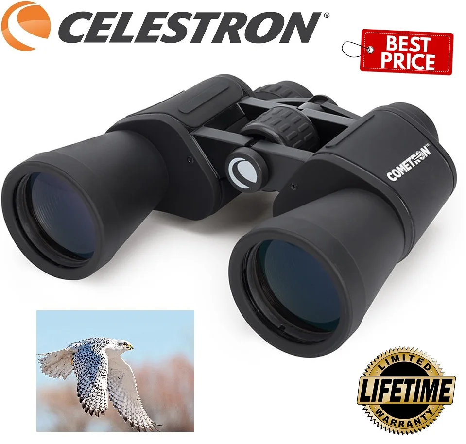 Celestron Cometron 7x50 HD Astronomy Binocular Long Range Bino For Camping Outdoor Hiking Astronomical  #71198