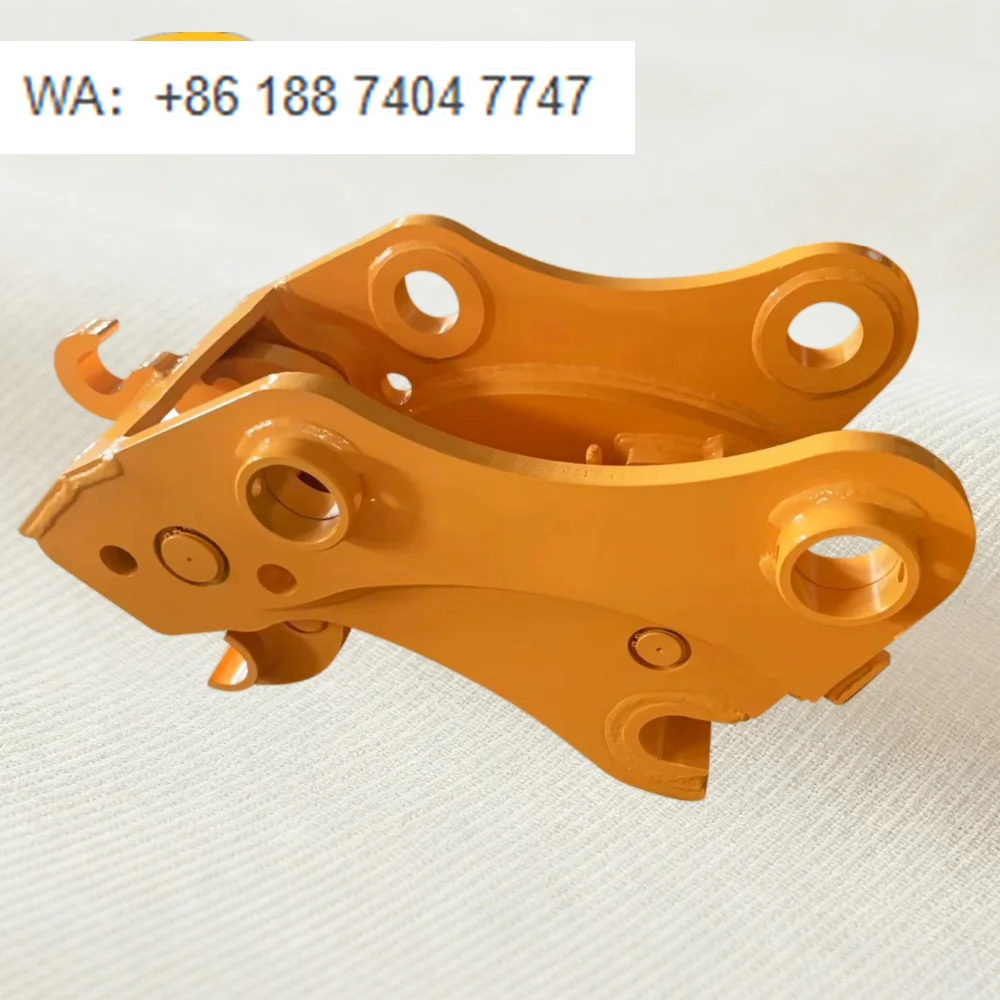 

Excavator Hydraulic Quick Coupler Providing Secure Connection for Breakers Compactors and Demolition Attachments