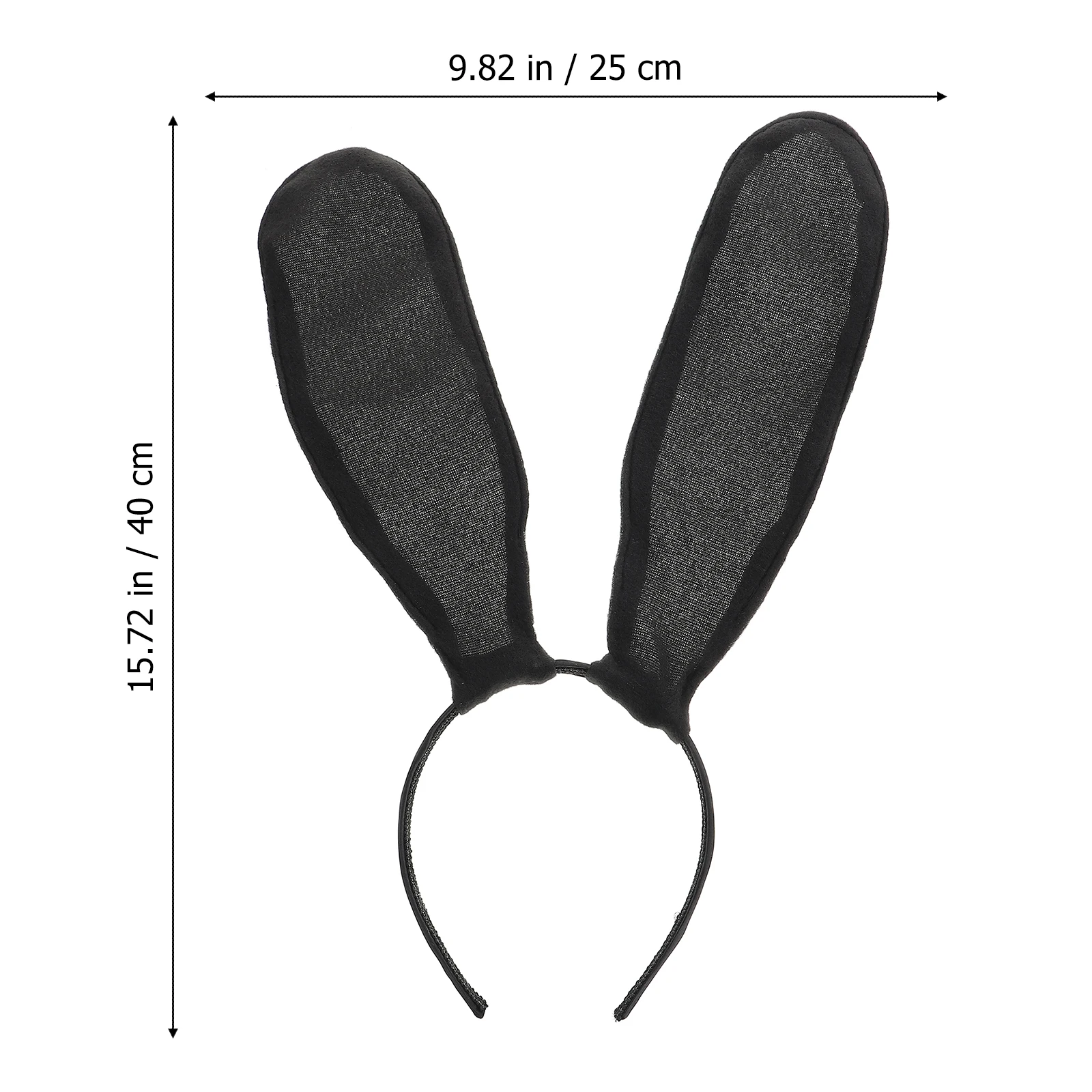 

Bunny Ear Headband Rabbit Hair Cute Hairband Ears Cosplay Accessory Headdress Hairbands Pink