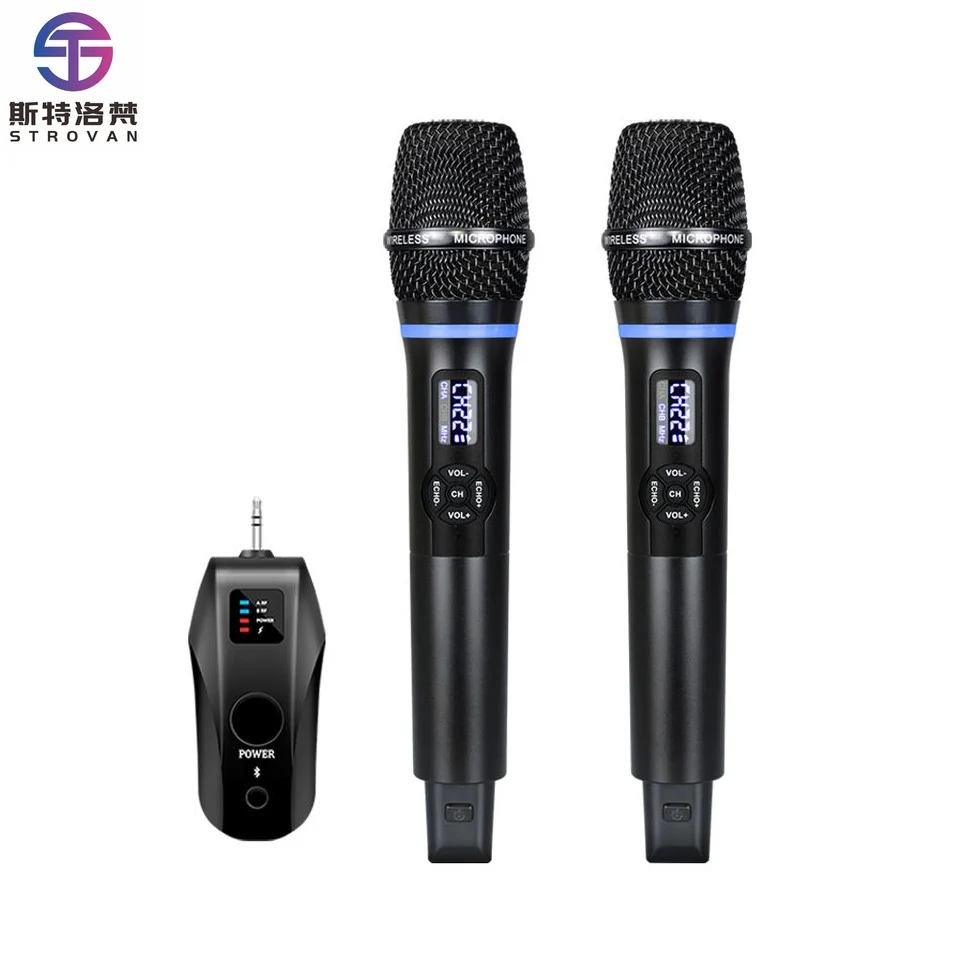

Treble Bass BT Karaoke Wireless Dynamic Microphone for Kids Rechargeable Karaoke Microphone