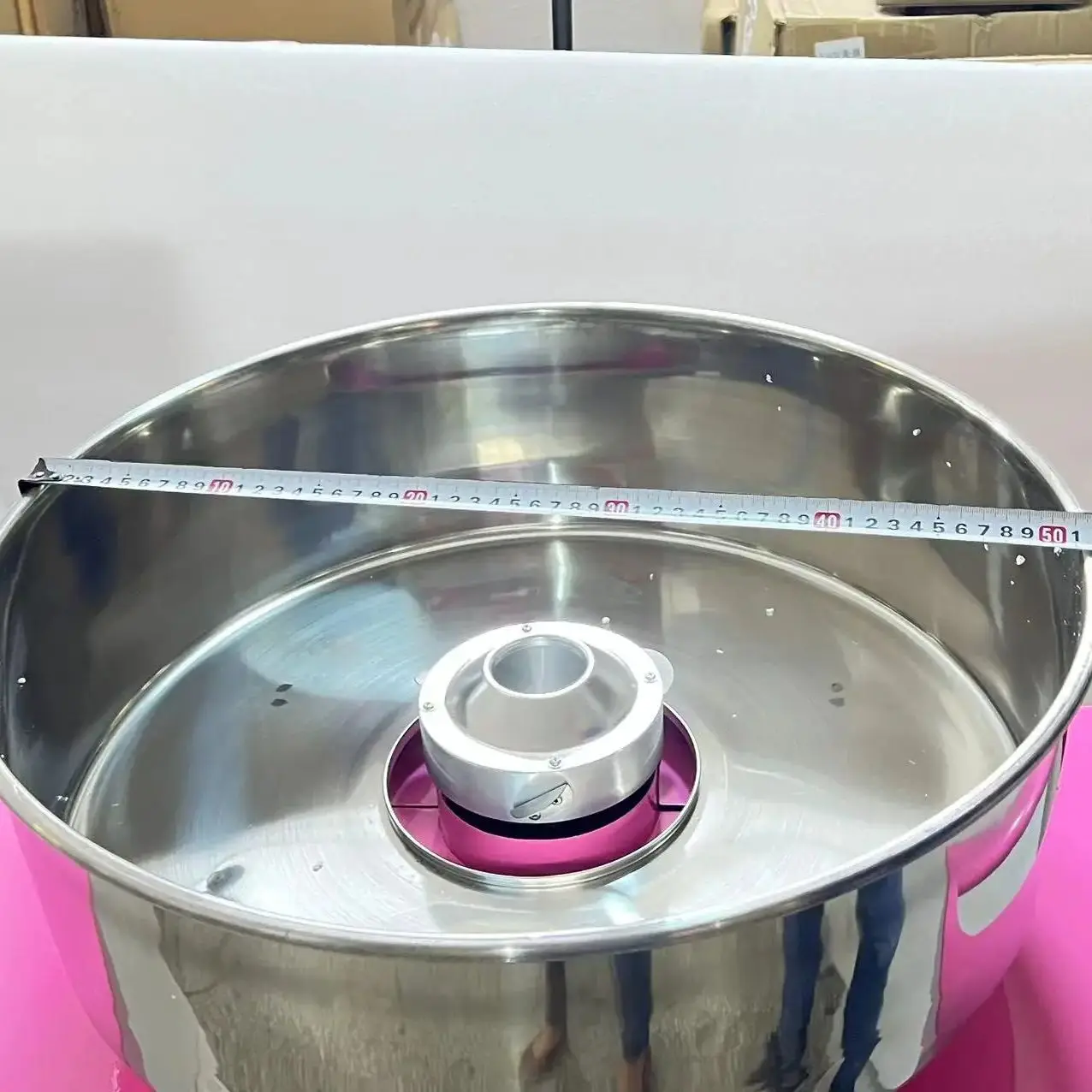 Commercial Electric 110V 220v Cotton candy machine with cart Commercial candy floss machine