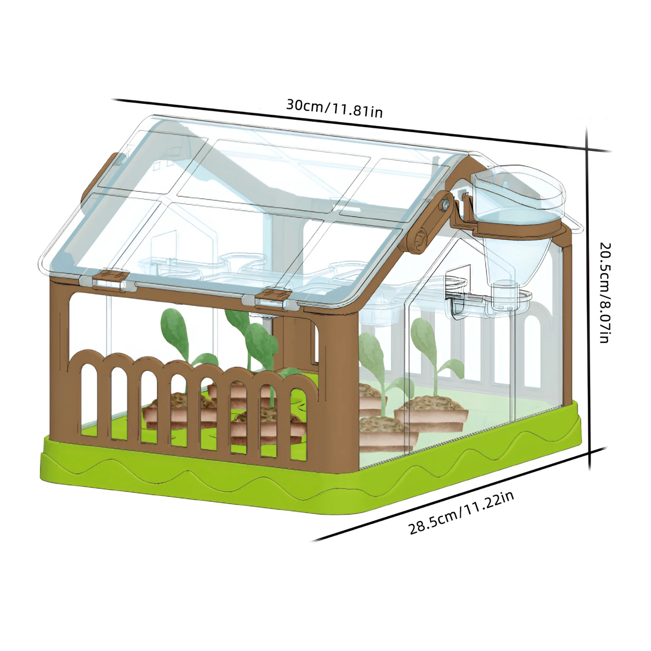 DIY science experiments for children and students: Growing vegetables, potted plants, observing plant growth, and planting toys