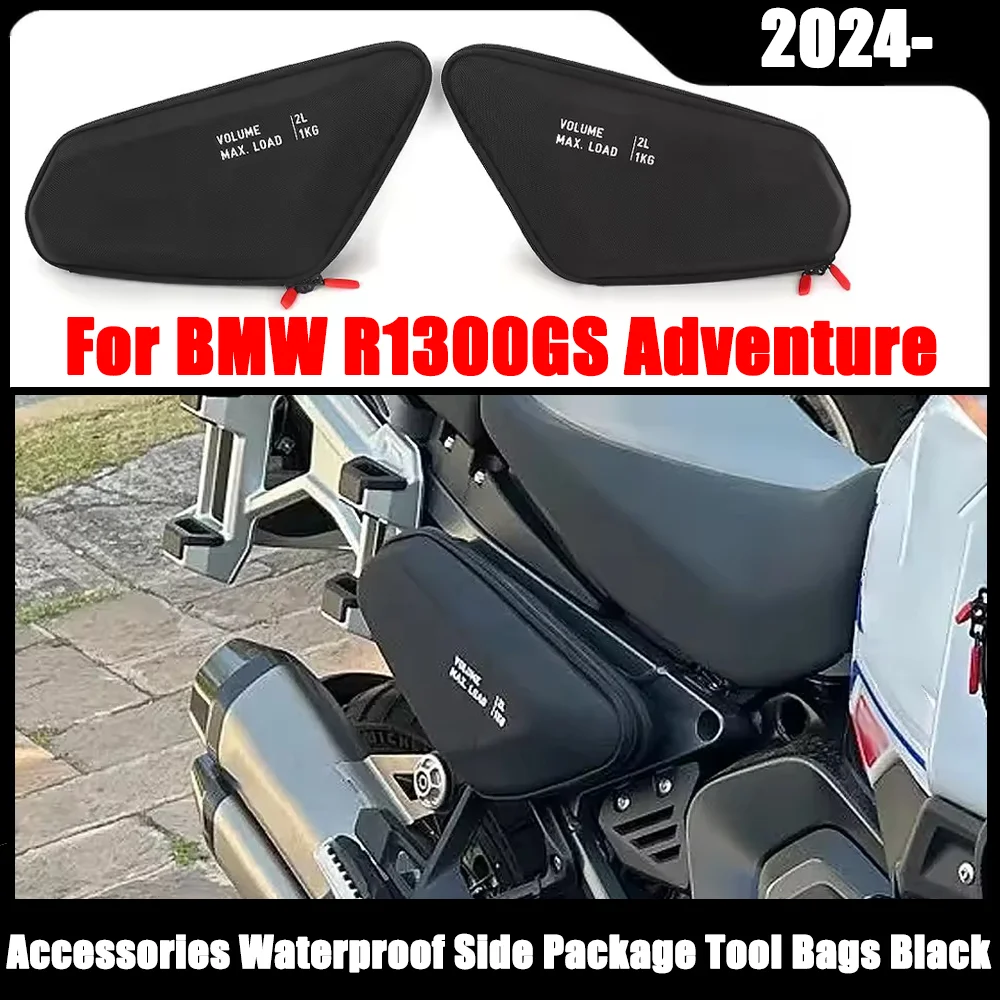 

Frame Bag For BMW R 1300 GS Adventure R1300GS Adv R 1300GSA Motorcycle Accessories Waterproof Side Package Tool Bags Black