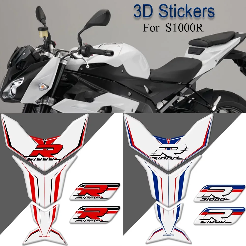 

For BMW S1000R S 1000 R S1000 Motorcycle Tank Pad Decals Stickers Gas Fuel Oil Kit Protection Anti Slip Front Fender