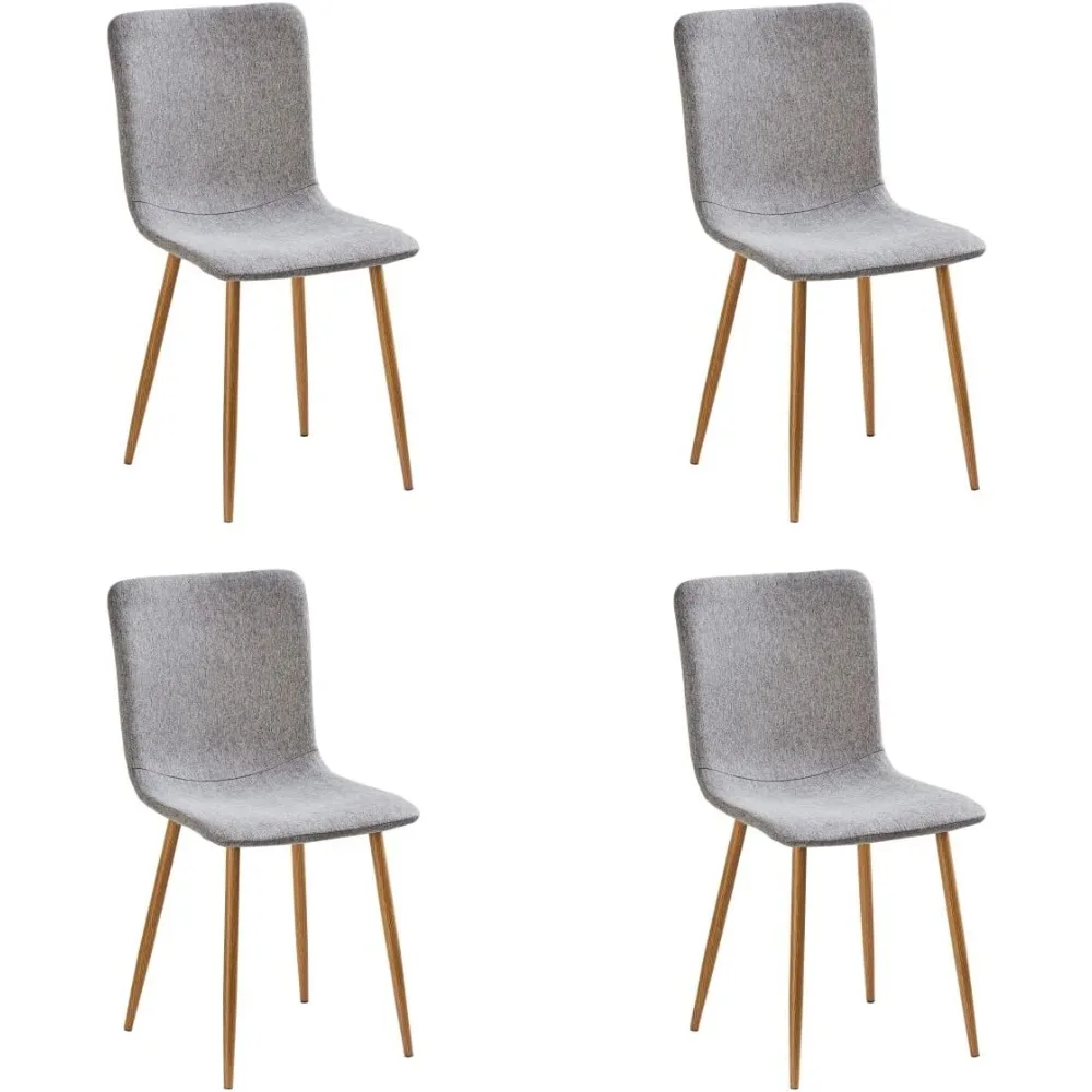 

Dining Chairs Set of 4 Modern Style Fabric Dining Chairs Kitchen Chair Accent Chair for Living Dining Room Club Guest Set of 4