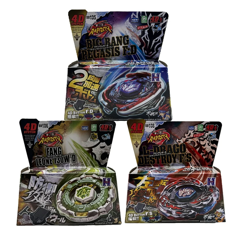 30 Styles of BB28 BB99 BB104 BB105 BB106 Toupie giratorio superior 4D Metal Fusion Sets The Ultimate Battle Toy Gift for Kids