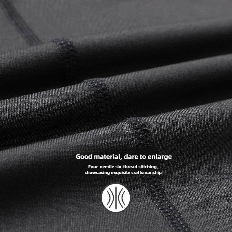 Men's 2025 Autumn-Winter Running Set: Quick-Dry & Phone Pocket for Fitness & Cycling