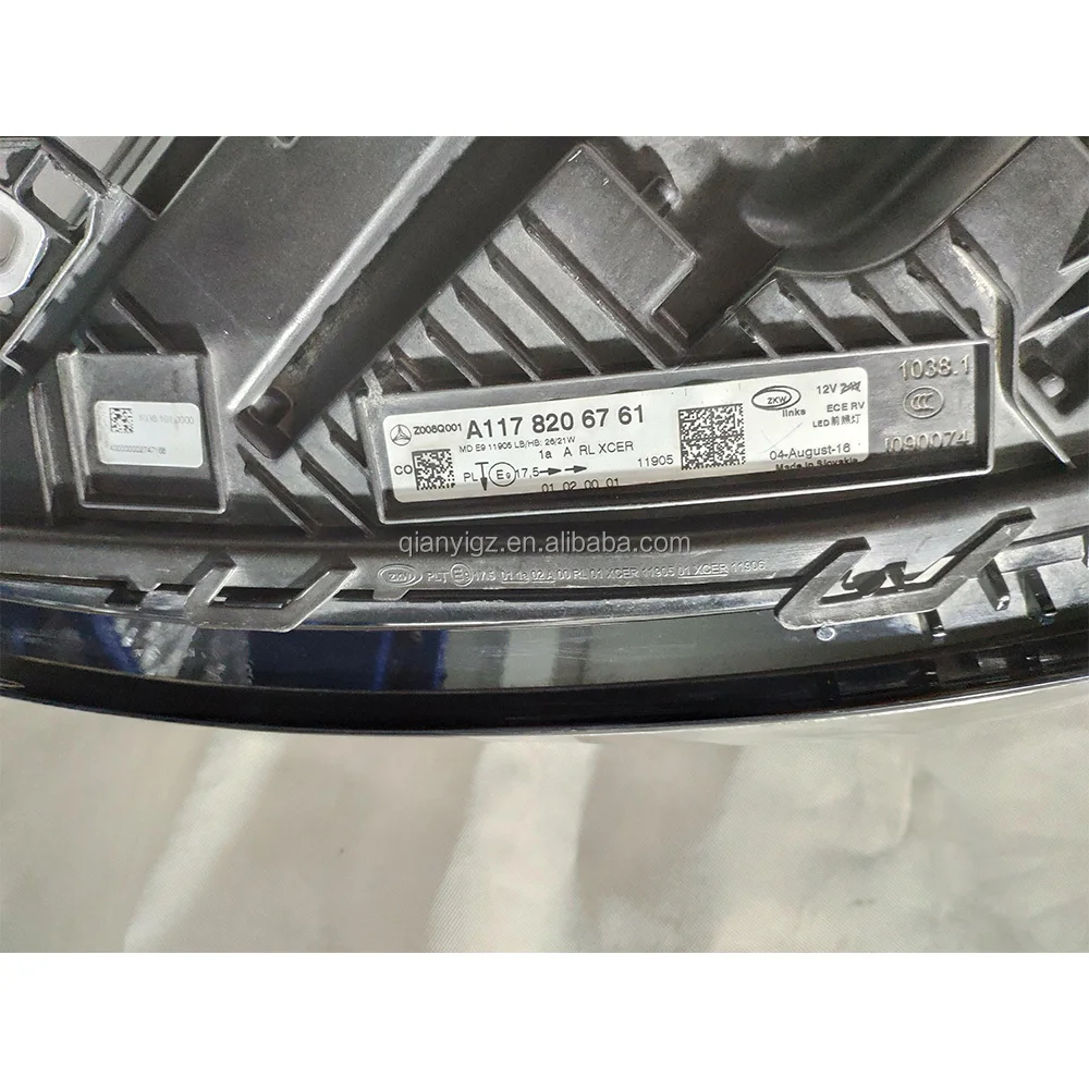 Stock For Mercedes Benz CLA Automotive Headlights W117 Led Headlight Definition matrix Laser Headlight Real Second-hand Beam Bea