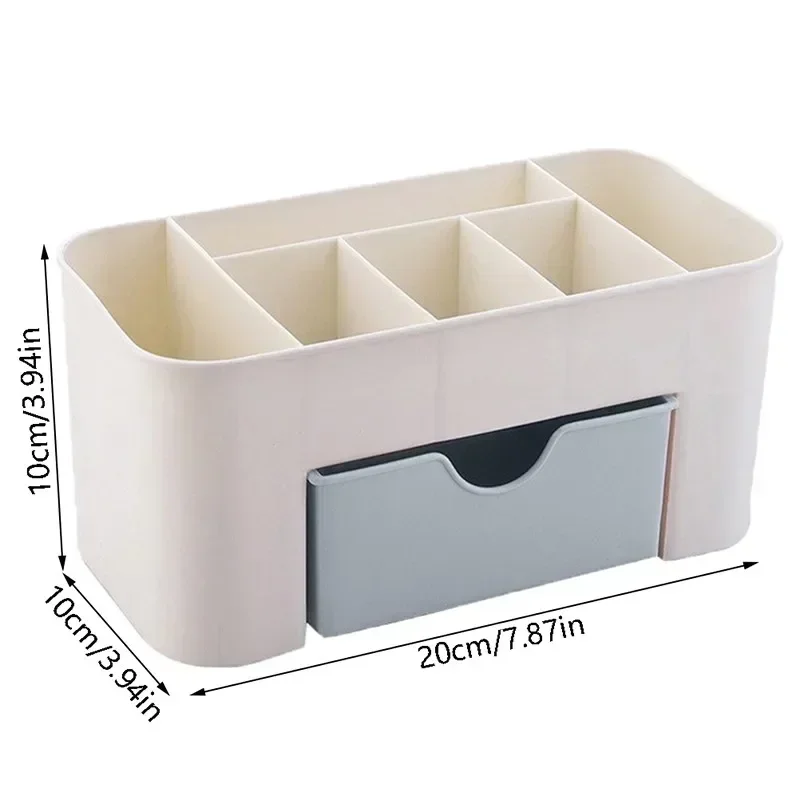 Nail Storage Box Container Cotton Swab Storage Box Accessories Cleaning Desktop Tools Multifunctional Jewelry Box Cosmetic Stor