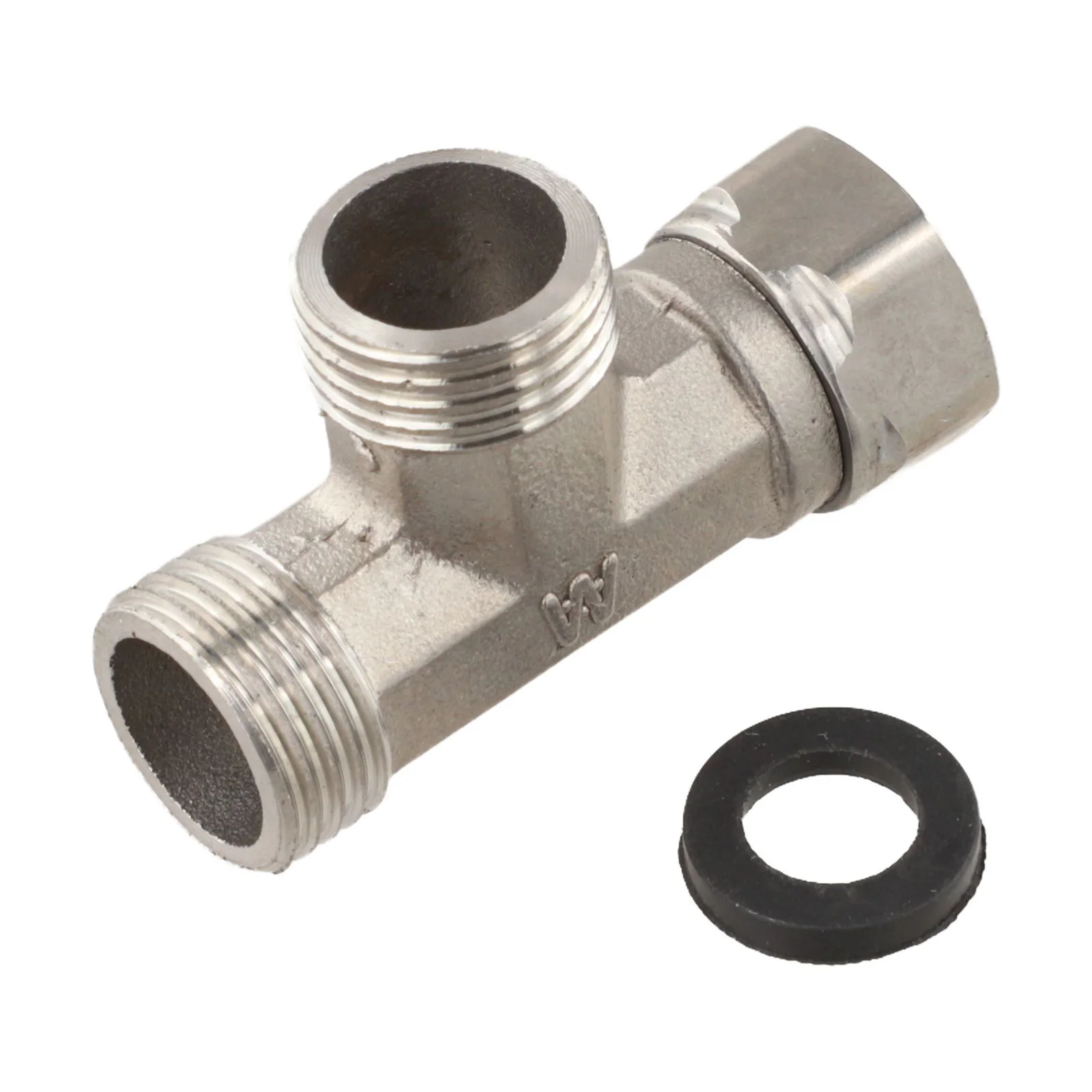 High Water Pressure Compatible T Adapter 3 Ways Valve Reliable Performance  Stainless Material  Suitable for Bathroom  Toilet