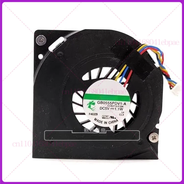 GB0555PDV1-A 5V 1.1W Ventilador de enfriamiento CN60 de gran volumen de aire para portátil de 4 cables