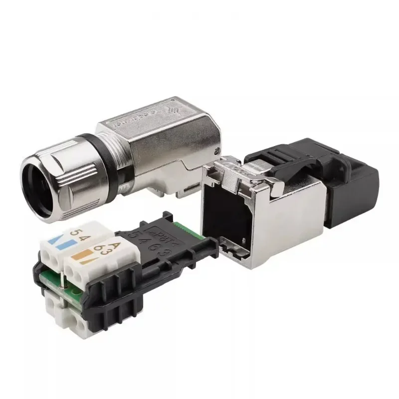 ألمانيا Telegartner RJ45 كابل الحمى المكونات MFP8 80,000 ميجابايت CAT.8 سوبر 6 الفئات 7 الفئات. #3