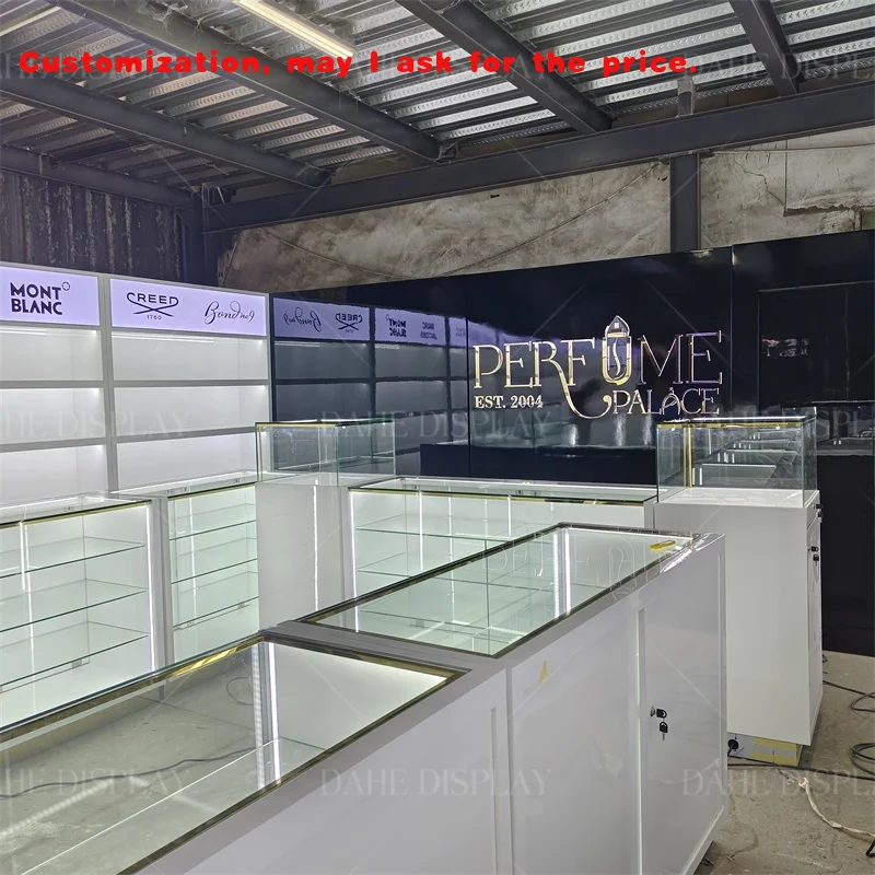 

custom.Beautiful Interior Design Furniture Store Counters Sales to Arabic Perfume Shop Owner