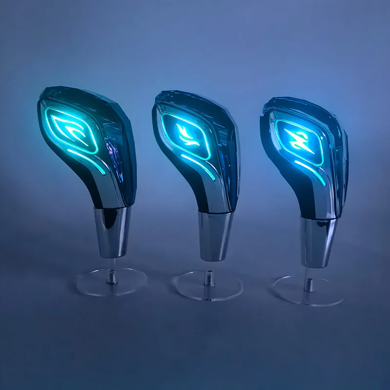 2026 LED Illuminated Crystal Gear Shift Knob Compatible With Multiple Models Car Interior Replacement Handle