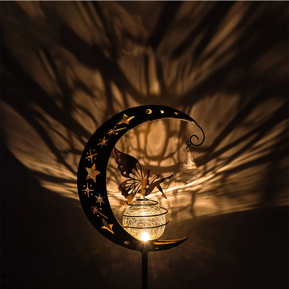 

Moon Elves Lawn Decorative Lights Waterproof Solar Landscape Lighting Easy Installation Automatic Switch for Garden and Yard