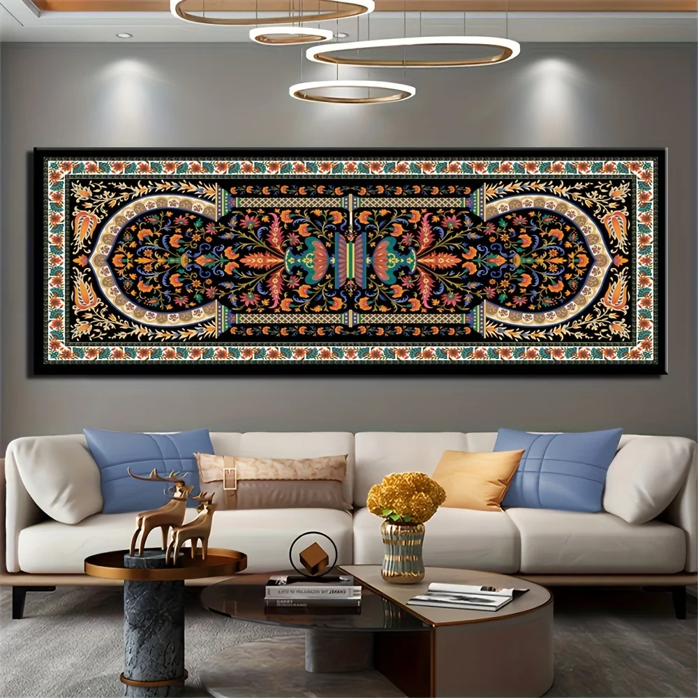 

Classic and Modern Religious Canvas Wall Art Decor Large Bohemian Style Spiritual Themed Indoor Canvas Poster