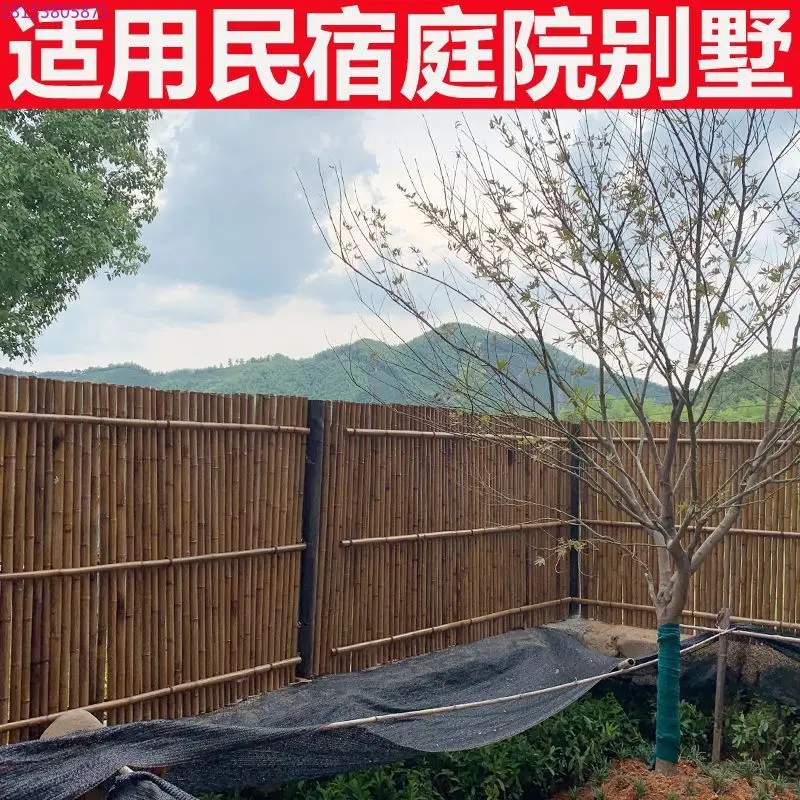 

Карбонизированный антикоррозийный бамбуковый забор, бамбуковый забор, бамбуковые плоты, садовый балкон