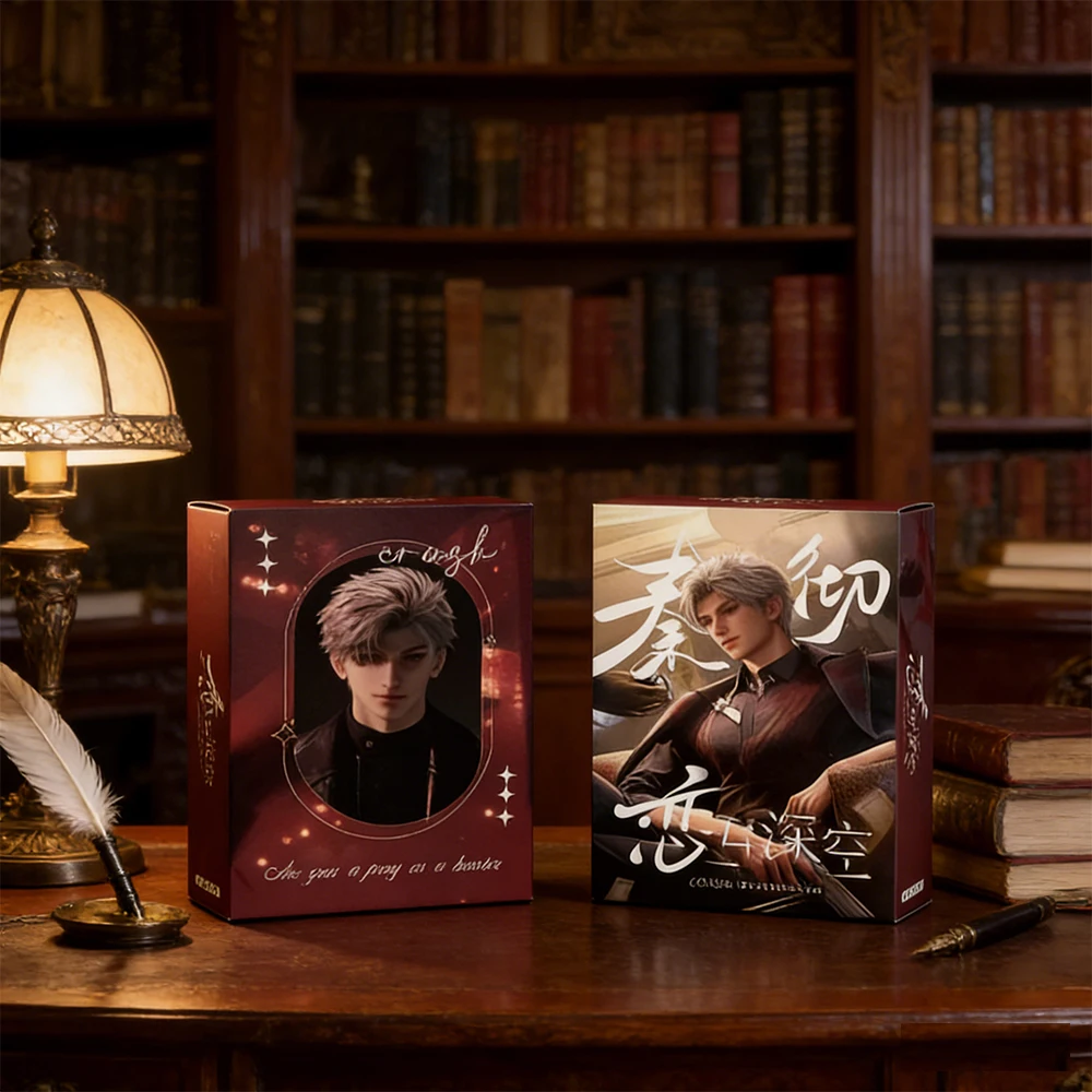 

50 шт./кор. реквизит для игры «Любовь и глубокое пространство», покерные карты Xavier Zayne Rafayel ralayo Sylus Qin Che Shen Xinghui Li Shendi Accesso