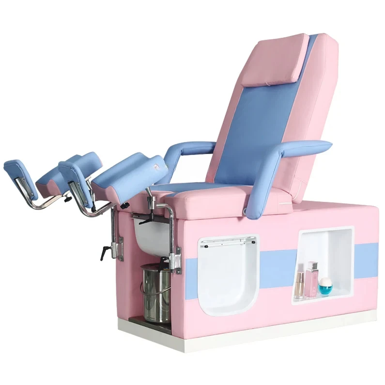 Bed Gynecological Maternity Hospital Outpatient Gynecologic Examination  Multi-Function Flushing Beauty Salon Bed