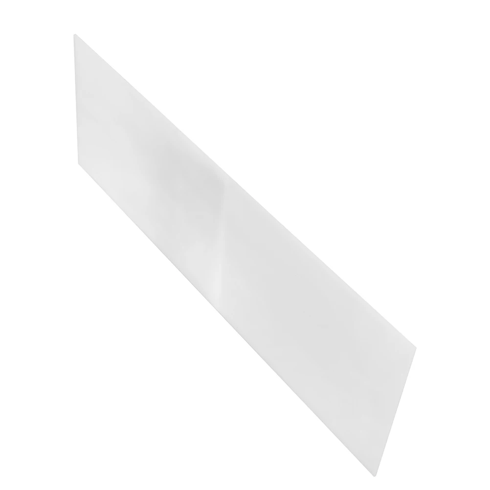 

Acrylic Light Diffuser Sheet 200x400x1mm White Lamp Shade Cover Panel for Pendant Lighting Uniform Soft Non Glare Ceiling