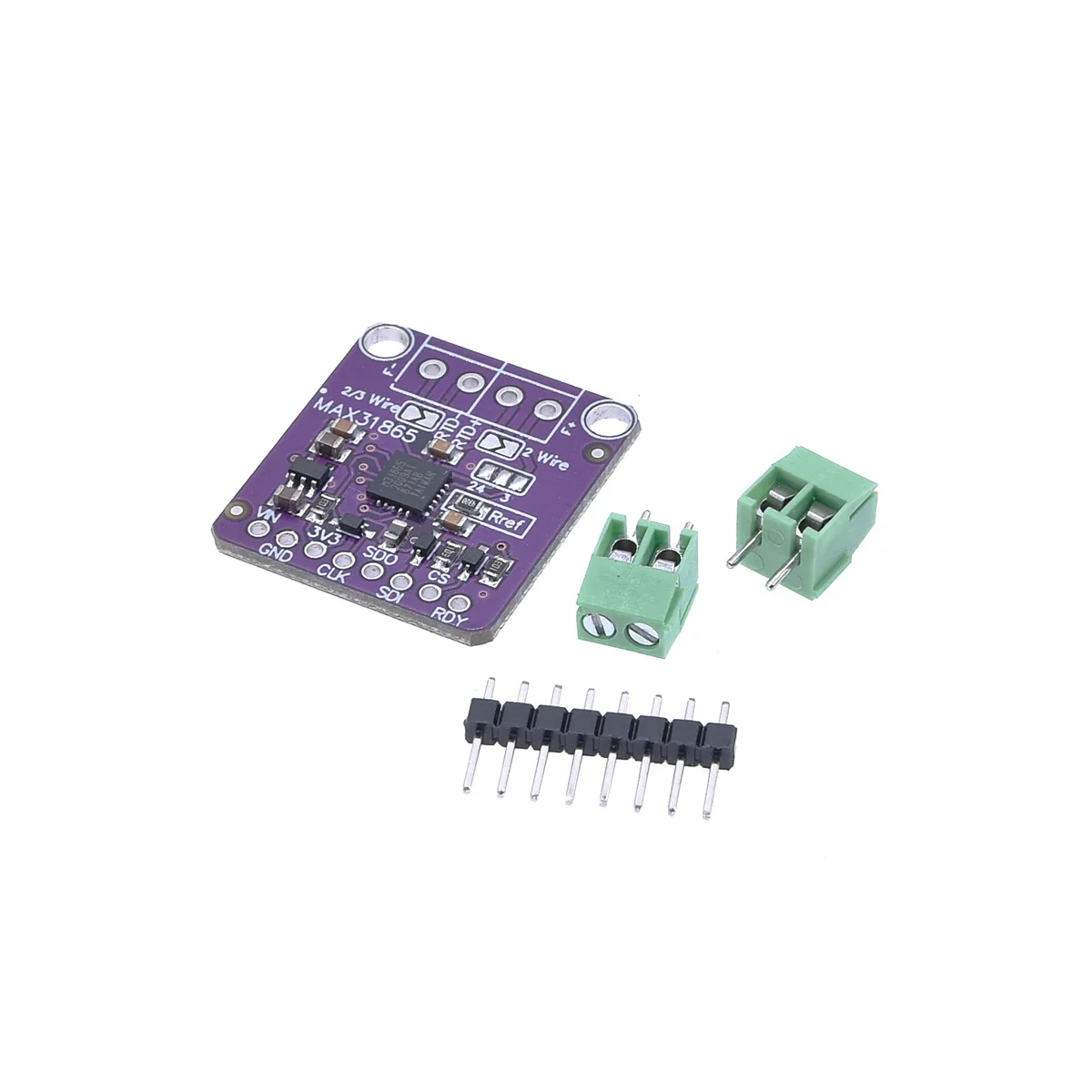 MAX31865 PT100/PT1000 RTD-to-Digital Converter Board Temperature Thermocouple Sensor Amplifier Module 3.3V/5V