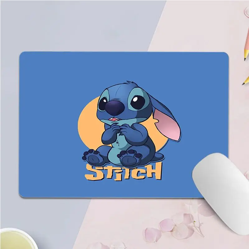 Disney Cartoon Lilo & Stitch Animation Cabinet Gaming Computer Laptop Desk Mat Mouse Pad Notbook Padmouse Desk Play Mats