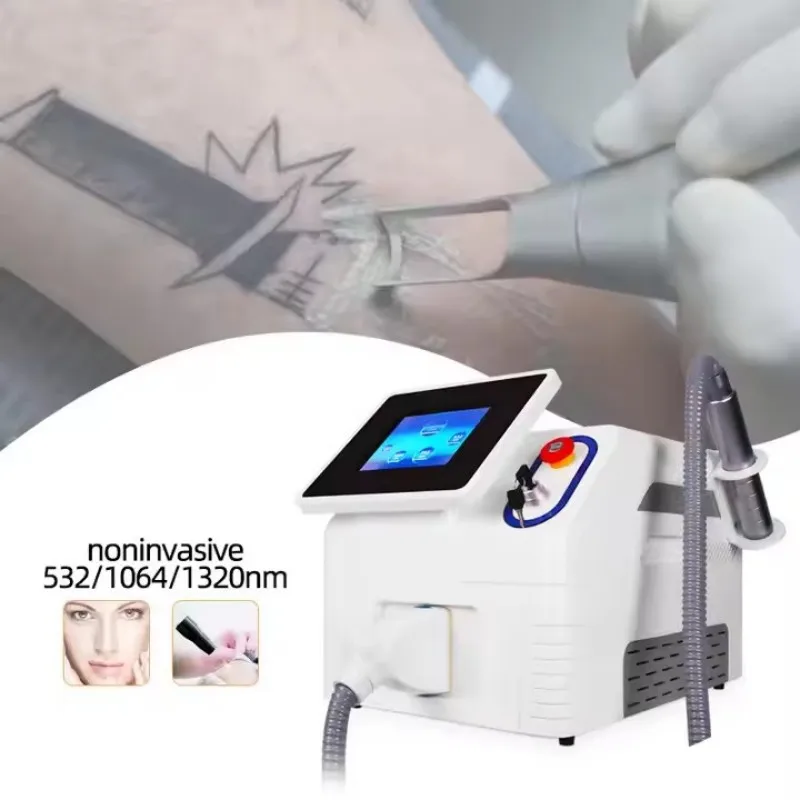 

Portable tattoo remover with picosecond Q-switch and Nd: YAG laser tattoo remover