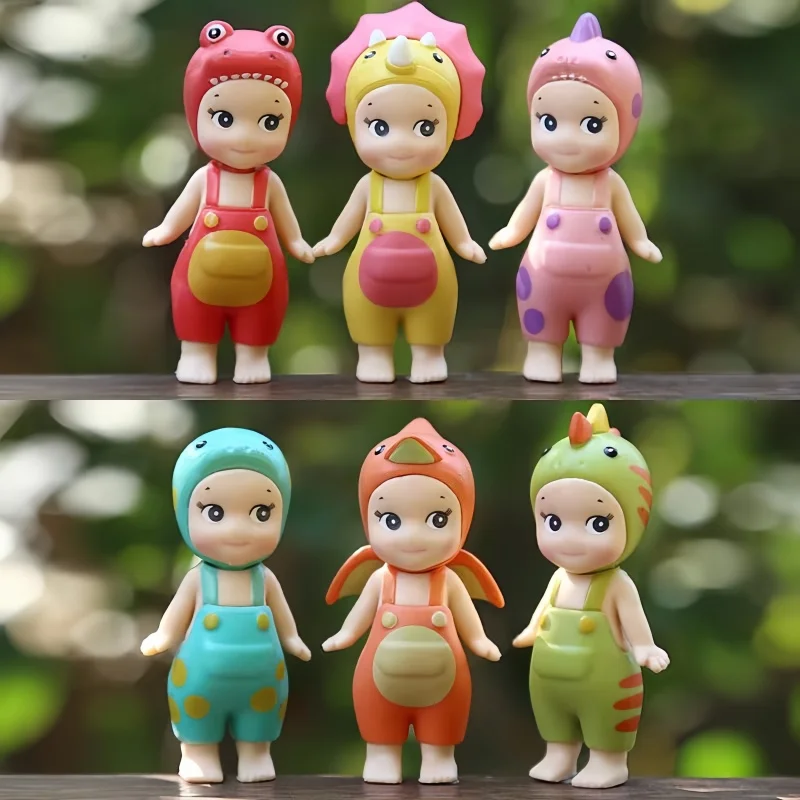 

Sonny Angel Dinosaur Series Triceratops Tyrannosaurus Rex Blind Box Dinosaur Angel Ornaments Cute Mysteries Surprise Toys Gifts