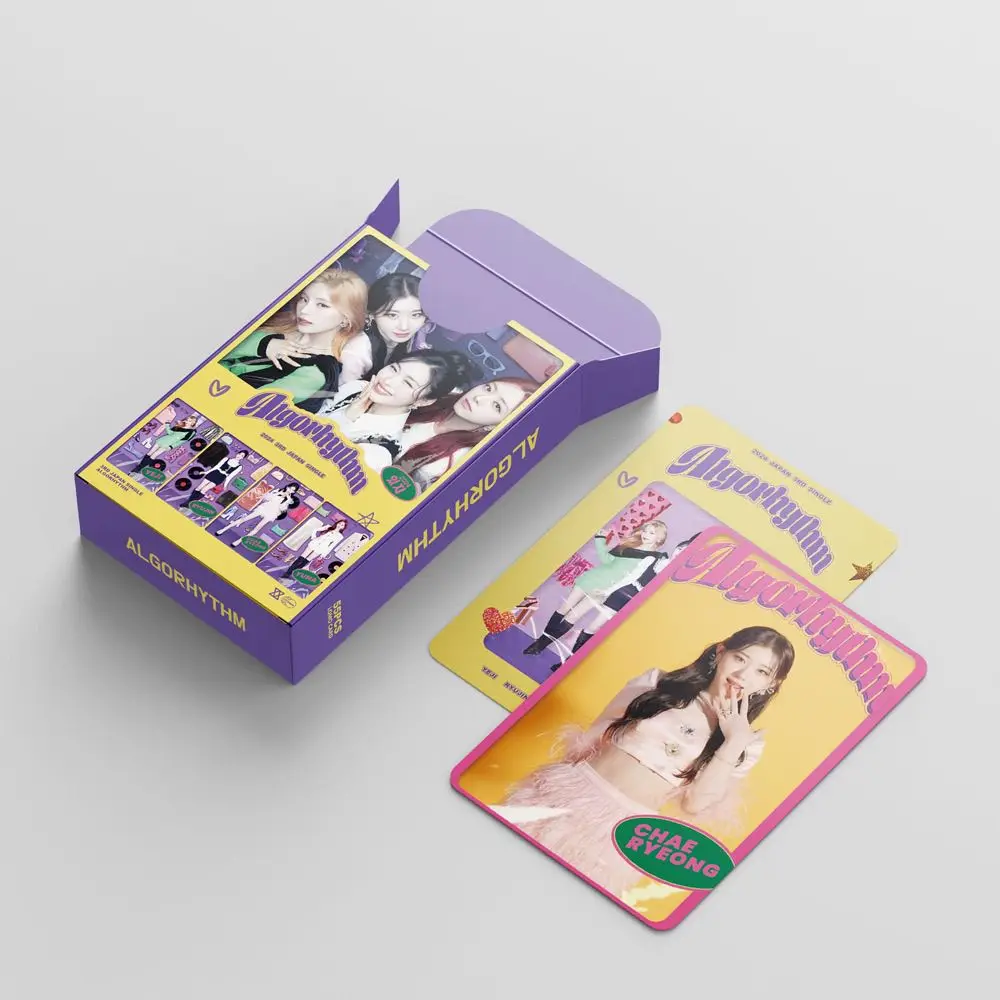 Kpop ITZY  Postcards Algorhythm New Album Lomo Cards Yeji Lia Ryujin Chaeryeong Yuna Fans Gift
