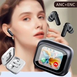 for Tecno Pouvoir 3 Air ANC+ENC Earphone True Wireless Bluetooth Noise Cancelling Headphone In Ear Touch Screen Headset With Mic