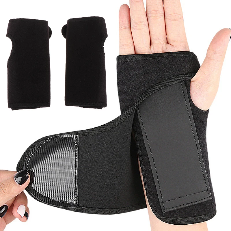 1PCS Wrist Brace For Carpal Tunnel, Wrist Brace Night Support, Adjustable Wrist Splint Right Left Hand, For Women And Men