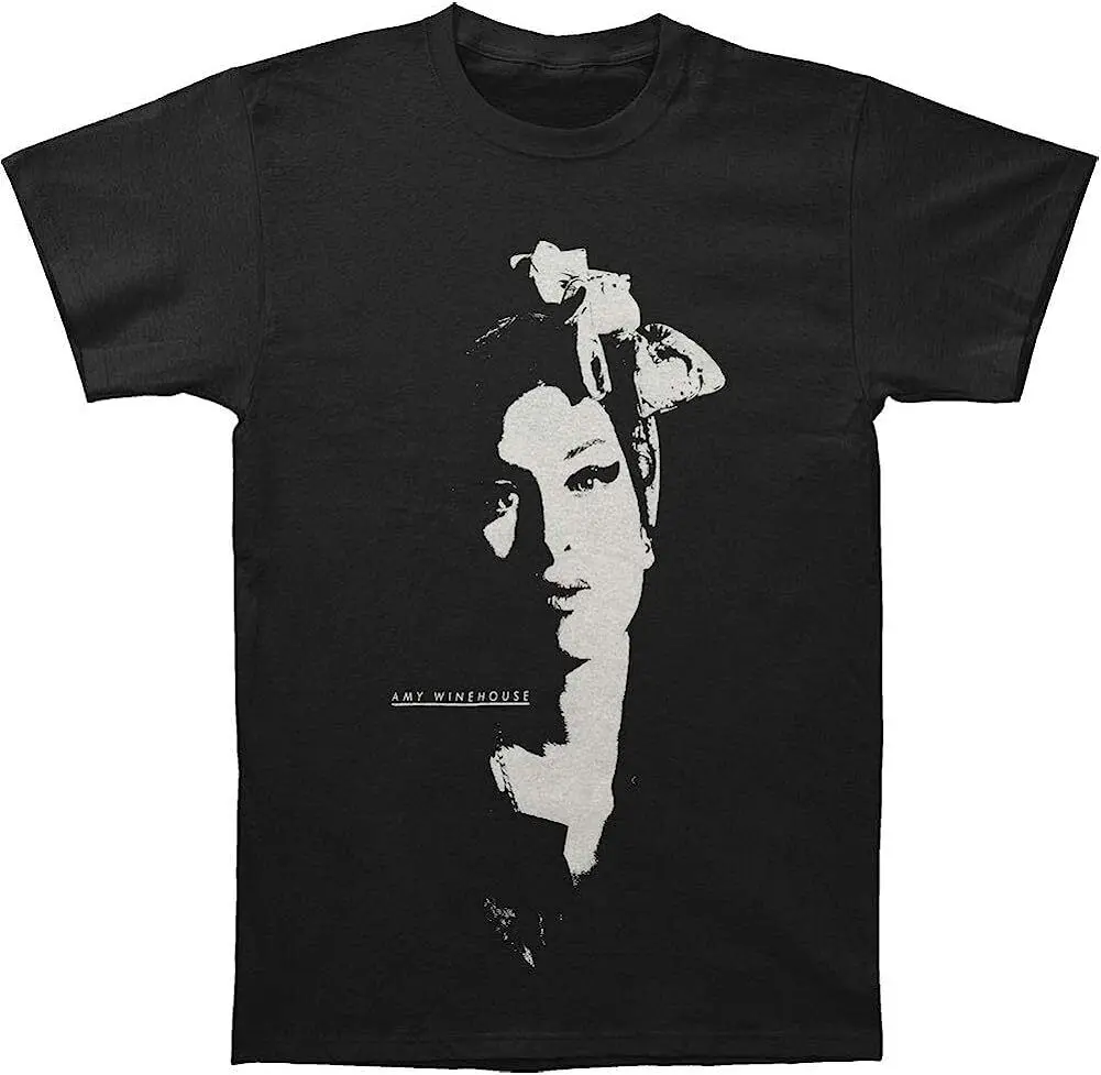 Authentic Amy Winehouse Scarf Portrait T-Shirt S M L XL 2XL NEW