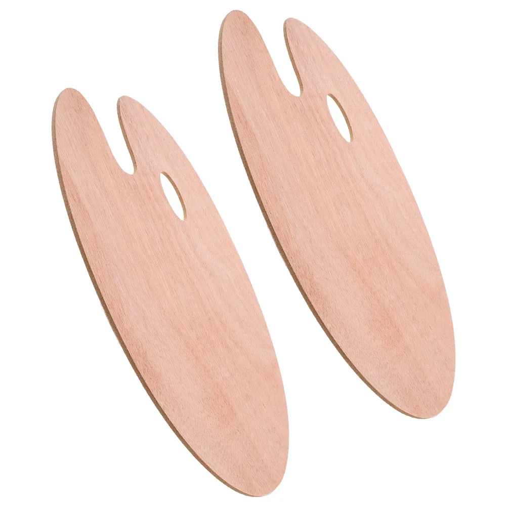 

2Pcs Oil Paint Palette Art Painting Tools Oval Wood Craft Decoration Thumb Hole Watercolor Mixing Gouache PaintsVintage Frames