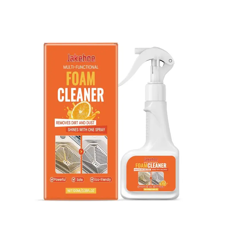 Multi Functional Cleaner High Efficiency Foam Cleaner Multi Purpose Household Cleaning Dissolve Stains Degreasing Spray 100ml