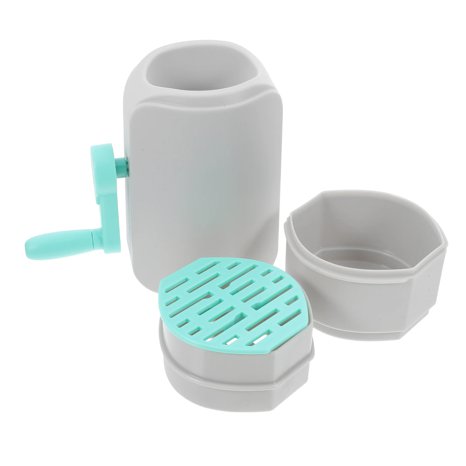 

Handheld Peanut Sheller Manual Crank Grey Efficient Nutcracker Easy to Use and for Snacks Manual Rotating Peanut